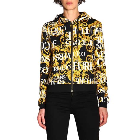 used versace sweatshirt|Versace hoodie women.